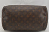 Authentic Louis Vuitton Monogram Speedy 30 Hand Boston Bag M41526 LV 7693I