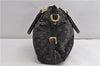 Auth Louis Vuitton Monogram Denim Neo Cabby MM 2Way Hand Bag M95351 Black 7694F
