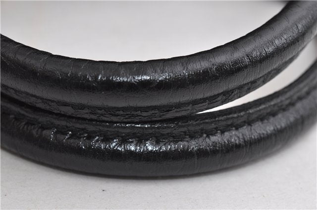 Auth Louis Vuitton Monogram Denim Neo Cabby MM 2Way Hand Bag M95351 Black 7694F