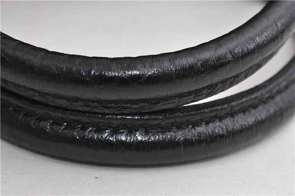 Auth Louis Vuitton Monogram Denim Neo Cabby MM 2Way Hand Bag M95351 Black 7694F