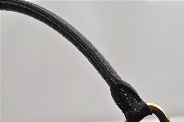 Auth Louis Vuitton Monogram Denim Neo Cabby MM 2Way Hand Bag M95351 Black 7694F