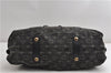 Auth Louis Vuitton Monogram Denim Neo Cabby MM 2Way Hand Bag M95351 Black 7694F