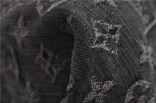 Auth Louis Vuitton Monogram Denim Neo Cabby MM 2Way Hand Bag M95351 Black 7694F