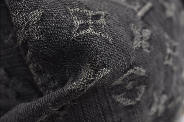 Auth Louis Vuitton Monogram Denim Neo Cabby MM 2Way Hand Bag M95351 Black 7694F