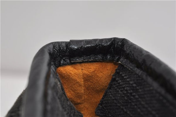 Auth Louis Vuitton Monogram Denim Neo Cabby MM 2Way Hand Bag M95351 Black 7694F