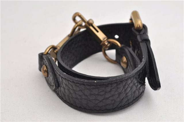 Auth Louis Vuitton Monogram Denim Neo Cabby MM 2Way Hand Bag M95351 Black 7694F