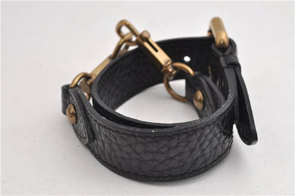 Auth Louis Vuitton Monogram Denim Neo Cabby MM 2Way Hand Bag M95351 Black 7694F