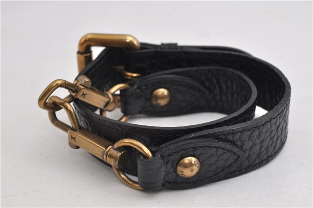 Auth Louis Vuitton Monogram Denim Neo Cabby MM 2Way Hand Bag M95351 Black 7694F