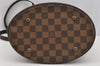 Authentic Louis Vuitton Damier Marais Bucket Shoulder Tote Bag N42240 LV 7695I