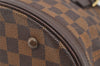 Authentic Louis Vuitton Damier Marais Bucket Shoulder Tote Bag N42240 LV 7695I