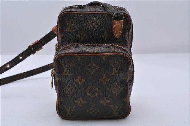 Auth LOUIS VUITTON Monogram Mini Amazone Shoulder Cross Body Bag M45238 LV 7696C