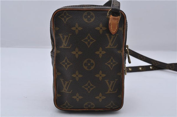 Auth LOUIS VUITTON Monogram Mini Amazone Shoulder Cross Body Bag M45238 LV 7696C