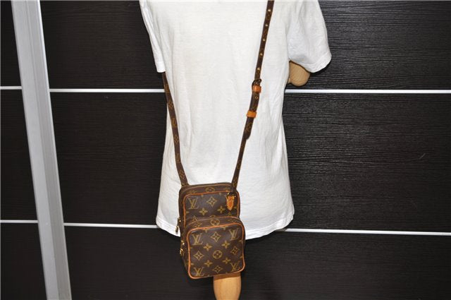 Auth LOUIS VUITTON Monogram Mini Amazone Shoulder Cross Body Bag M45238 LV 7696C