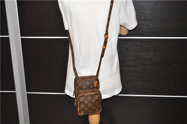 Auth LOUIS VUITTON Monogram Mini Amazone Shoulder Cross Body Bag M45238 LV 7696C