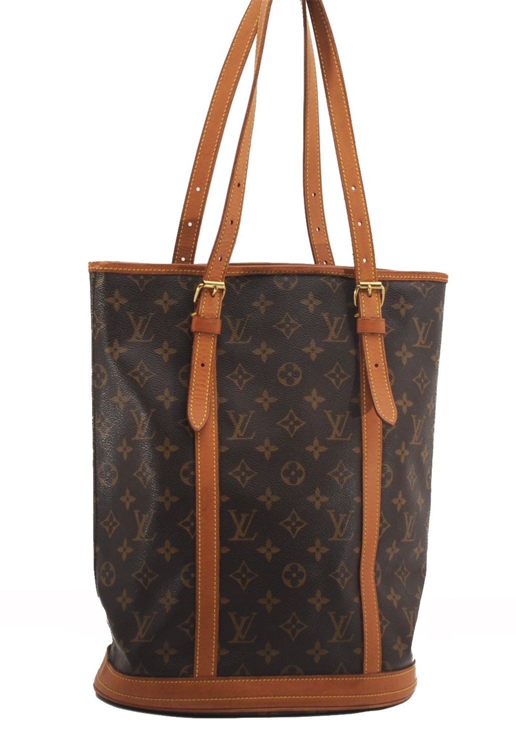 Authentic Louis Vuitton Monogram Bucket GM Shoulder Tote Bag M42236 LV 7696F