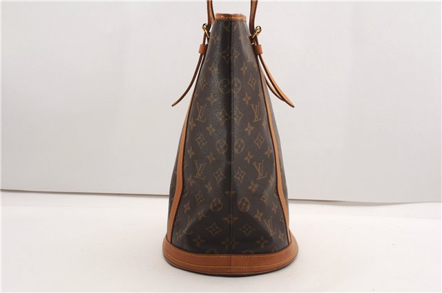Authentic Louis Vuitton Monogram Bucket GM Shoulder Tote Bag M42236 LV 7696F
