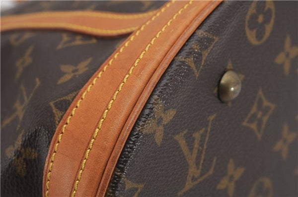 Authentic Louis Vuitton Monogram Bucket GM Shoulder Tote Bag M42236 LV 7696F