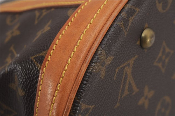 Authentic Louis Vuitton Monogram Bucket GM Shoulder Tote Bag M42236 LV 7696F