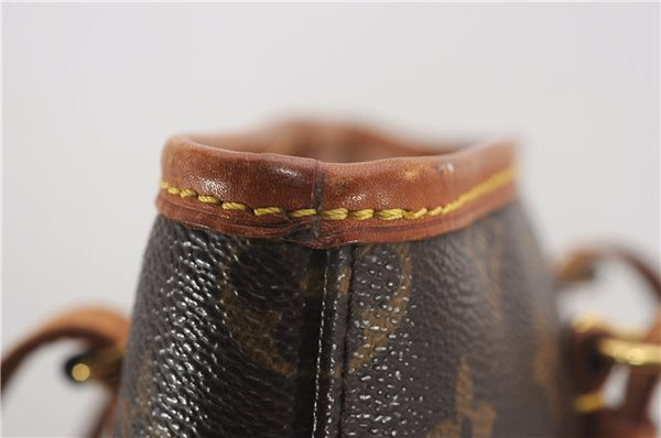 Authentic Louis Vuitton Monogram Bucket GM Shoulder Tote Bag M42236 LV 7696F