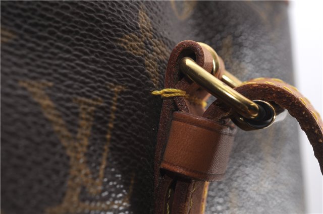 Authentic Louis Vuitton Monogram Bucket GM Shoulder Tote Bag M42236 LV 7696F