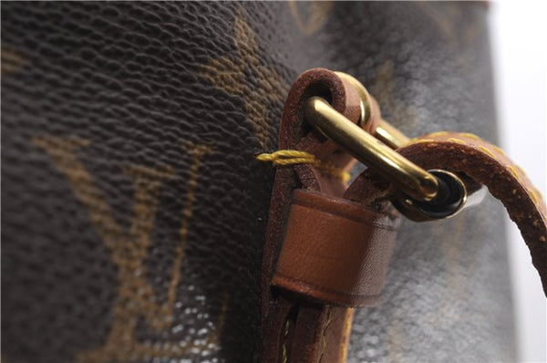 Authentic Louis Vuitton Monogram Bucket GM Shoulder Tote Bag M42236 LV 7696F