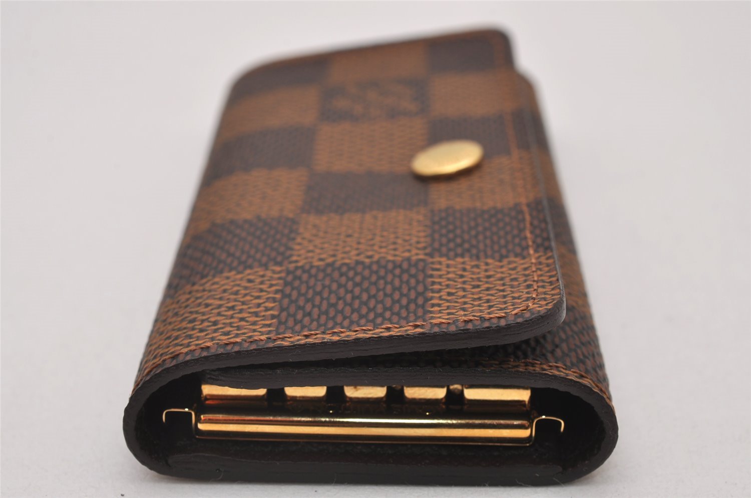 Authentic Louis Vuitton Damier Multicles 4 Key Case Holder N62631 LV 7696I