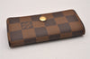 Authentic Louis Vuitton Damier Multicles 4 Key Case Holder N62631 LV 7696I