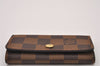Authentic Louis Vuitton Damier Multicles 4 Key Case Holder N62631 LV 7696I