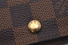 Authentic Louis Vuitton Damier Multicles 4 Key Case Holder N62631 LV 7696I