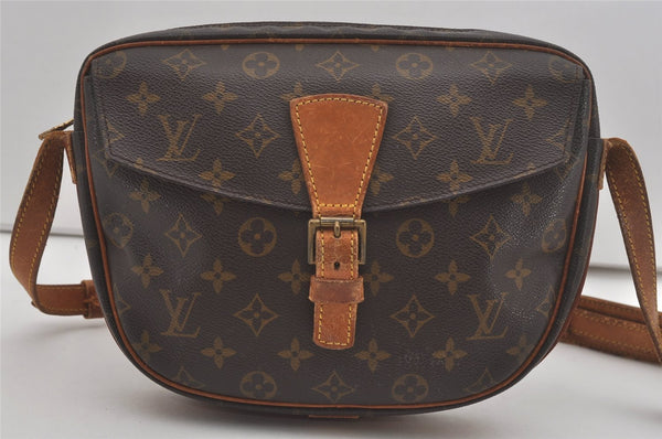 Authentic Louis Vuitton Monogram Jeune Fille MM M51226 Shoulder Cross Bag 7697I