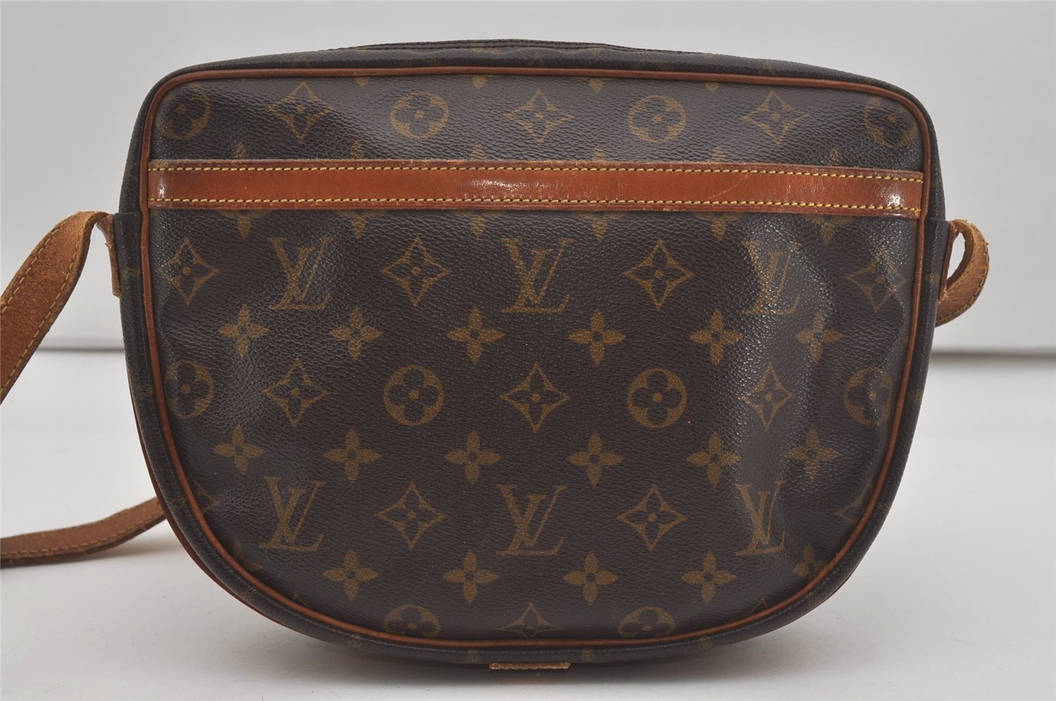 Authentic Louis Vuitton Monogram Jeune Fille MM M51226 Shoulder Cross Bag 7697I