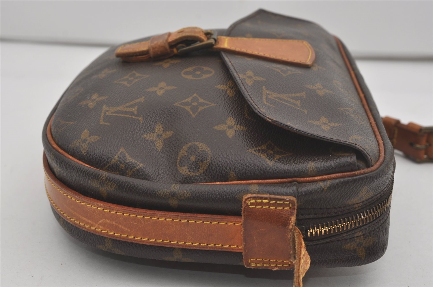 Authentic Louis Vuitton Monogram Jeune Fille MM M51226 Shoulder Cross Bag 7697I