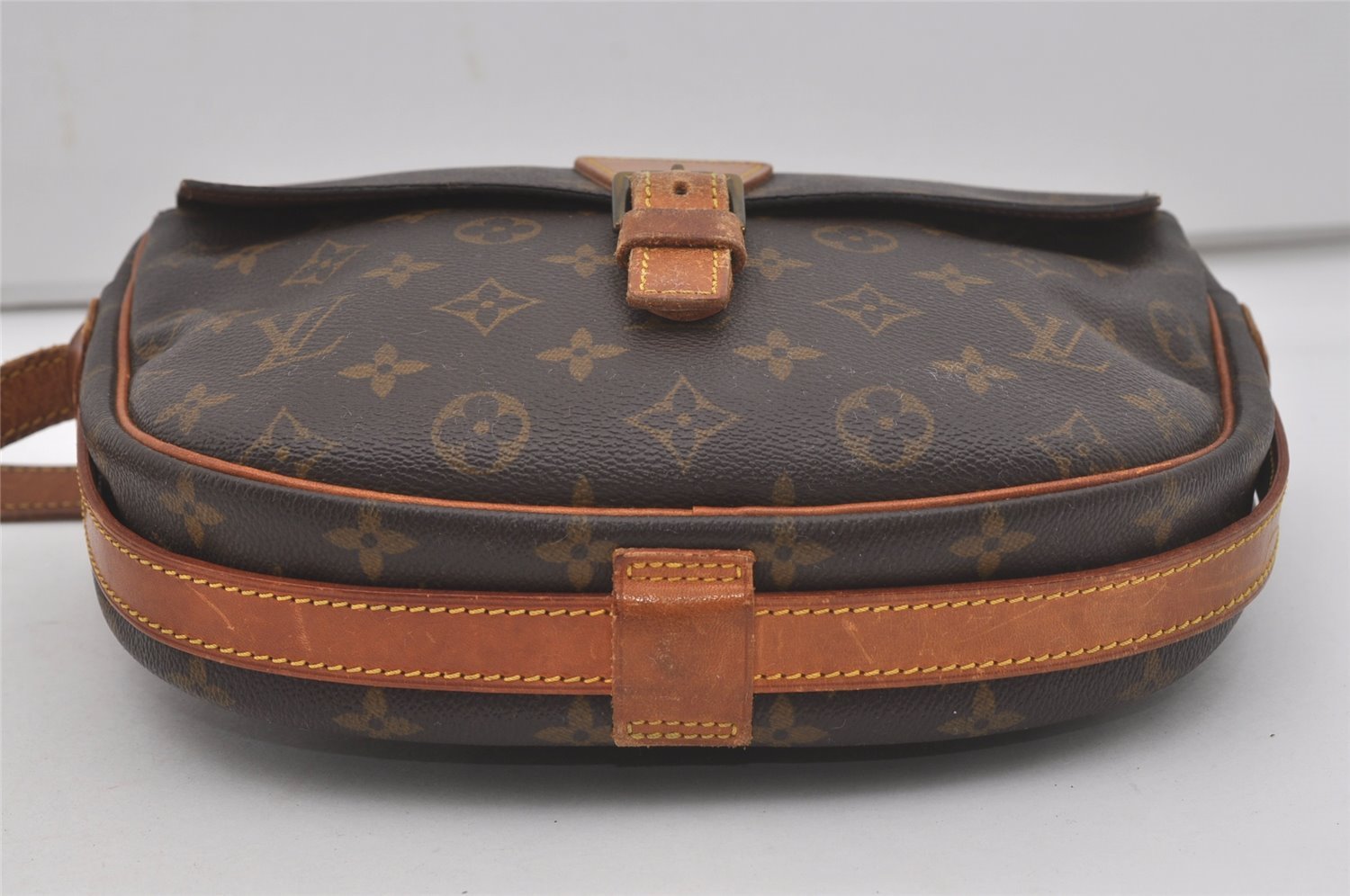 Authentic Louis Vuitton Monogram Jeune Fille MM M51226 Shoulder Cross Bag 7697I