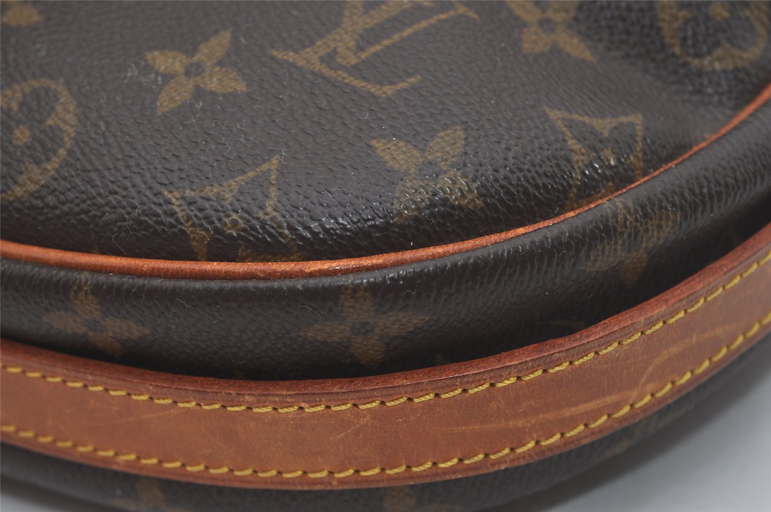 Authentic Louis Vuitton Monogram Jeune Fille MM M51226 Shoulder Cross Bag 7697I