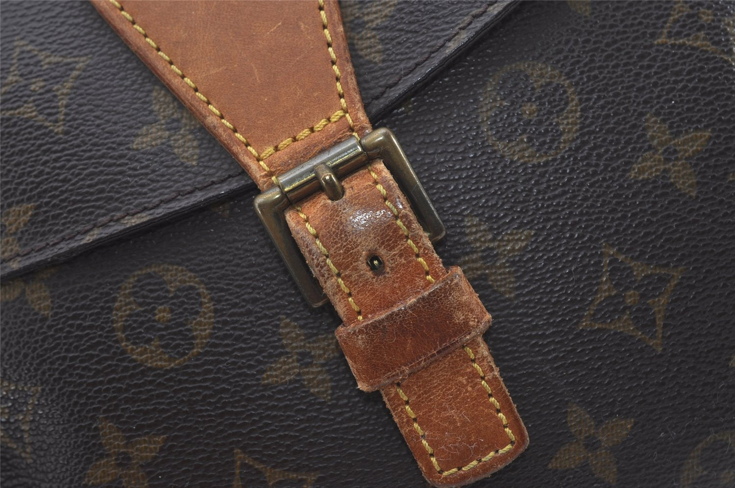 Authentic Louis Vuitton Monogram Jeune Fille MM M51226 Shoulder Cross Bag 7697I