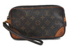Auth LOUIS VUITTON Monogram Marly Dragonne PM Clutch Hand Bag M51827 LV 7699C