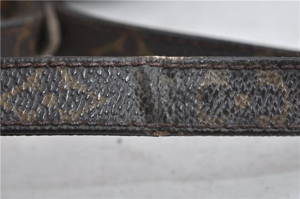 Auth LOUIS VUITTON Monogram Marly Dragonne PM Clutch Hand Bag M51827 LV 7699C