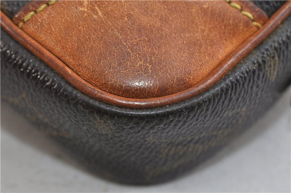 Auth LOUIS VUITTON Monogram Marly Dragonne PM Clutch Hand Bag M51827 LV 7699C