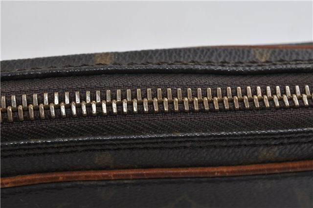 Auth LOUIS VUITTON Monogram Marly Dragonne PM Clutch Hand Bag M51827 LV 7699C