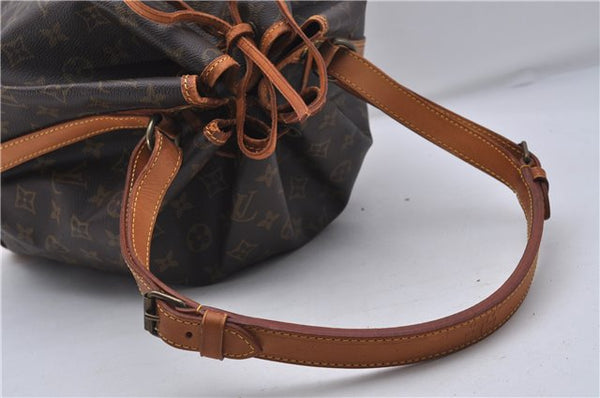 Authentic Louis Vuitton Monogram Noe Shoulder Bag M42224 LV 7699D