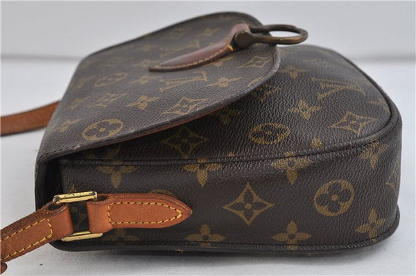 Auth LOUIS VUITTON Monogram Saint Cloud MM Shoulder Cross Bag M51243 LV 7700C