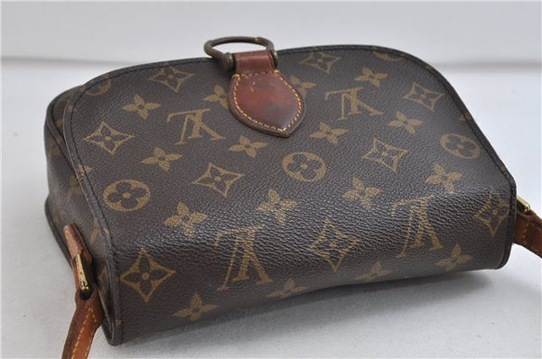 Auth LOUIS VUITTON Monogram Saint Cloud MM Shoulder Cross Bag M51243 LV 7700C