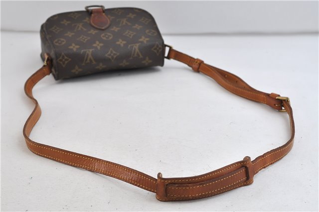Auth LOUIS VUITTON Monogram Saint Cloud MM Shoulder Cross Bag M51243 LV 7700C