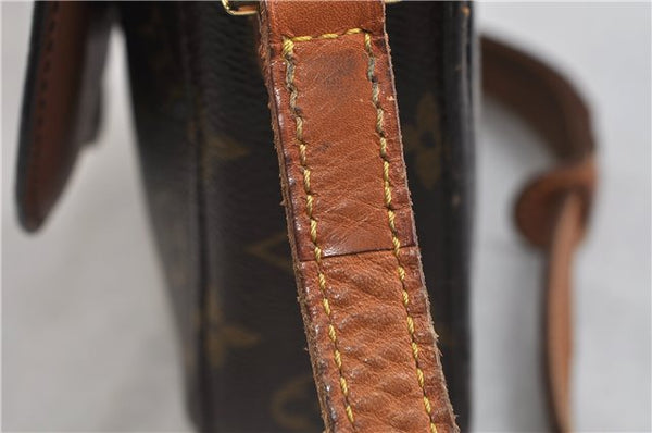 Auth LOUIS VUITTON Monogram Saint Cloud MM Shoulder Cross Bag M51243 LV 7700C