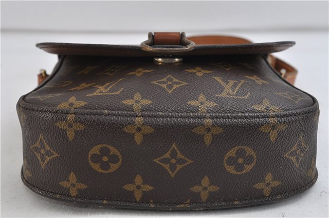 Auth LOUIS VUITTON Monogram Saint Cloud MM Shoulder Cross Bag M51243 LV 7700C