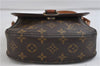 Auth LOUIS VUITTON Monogram Saint Cloud MM Shoulder Cross Bag M51243 LV 7700C