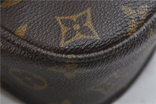 Auth LOUIS VUITTON Monogram Saint Cloud MM Shoulder Cross Bag M51243 LV 7700C