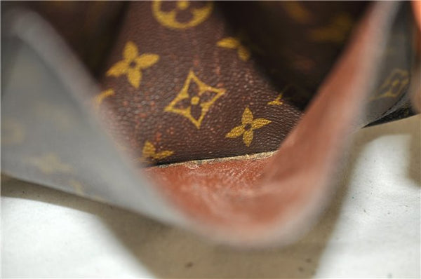 Auth LOUIS VUITTON Monogram Saint Cloud MM Shoulder Cross Bag M51243 LV 7700C