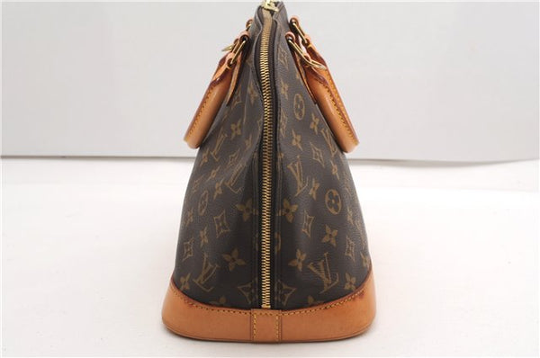 Authentic Louis Vuitton Monogram Alma Hand Bag Purse M51130 LV 7700F