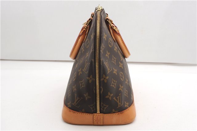 Authentic Louis Vuitton Monogram Alma Hand Bag Purse M51130 LV 7700F